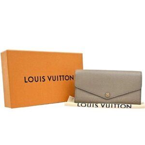 LOUIS VUITTON Portefeuille Sarah Wallet Monogram Empreinte Beige M68708 35EG217